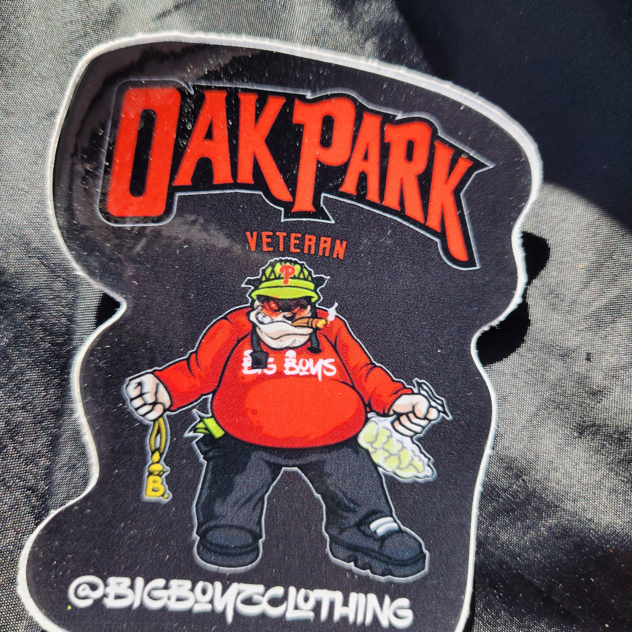 Oak Park Veteran Sticker