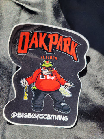 Oak Park Veteran Sticker