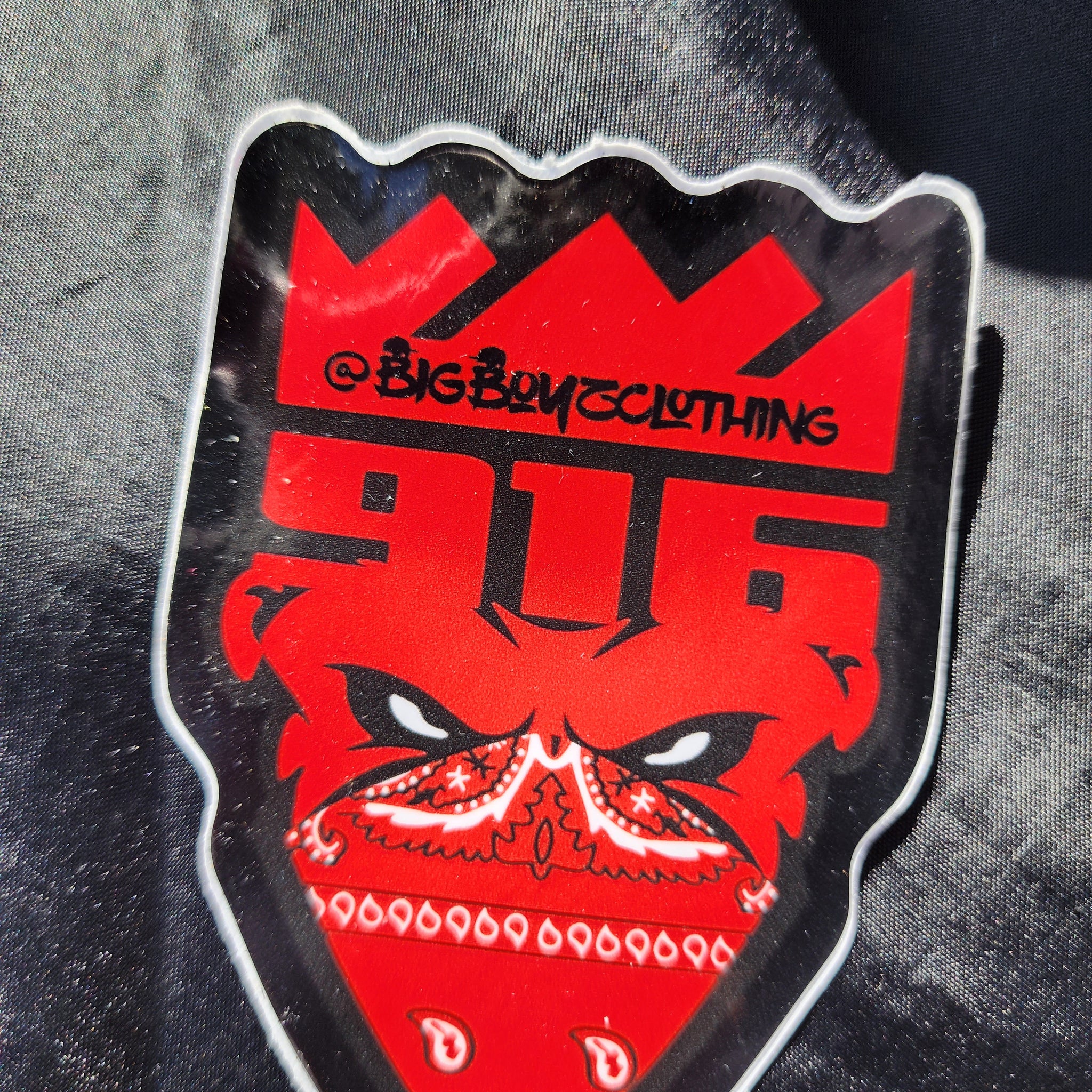 916 villain sticker