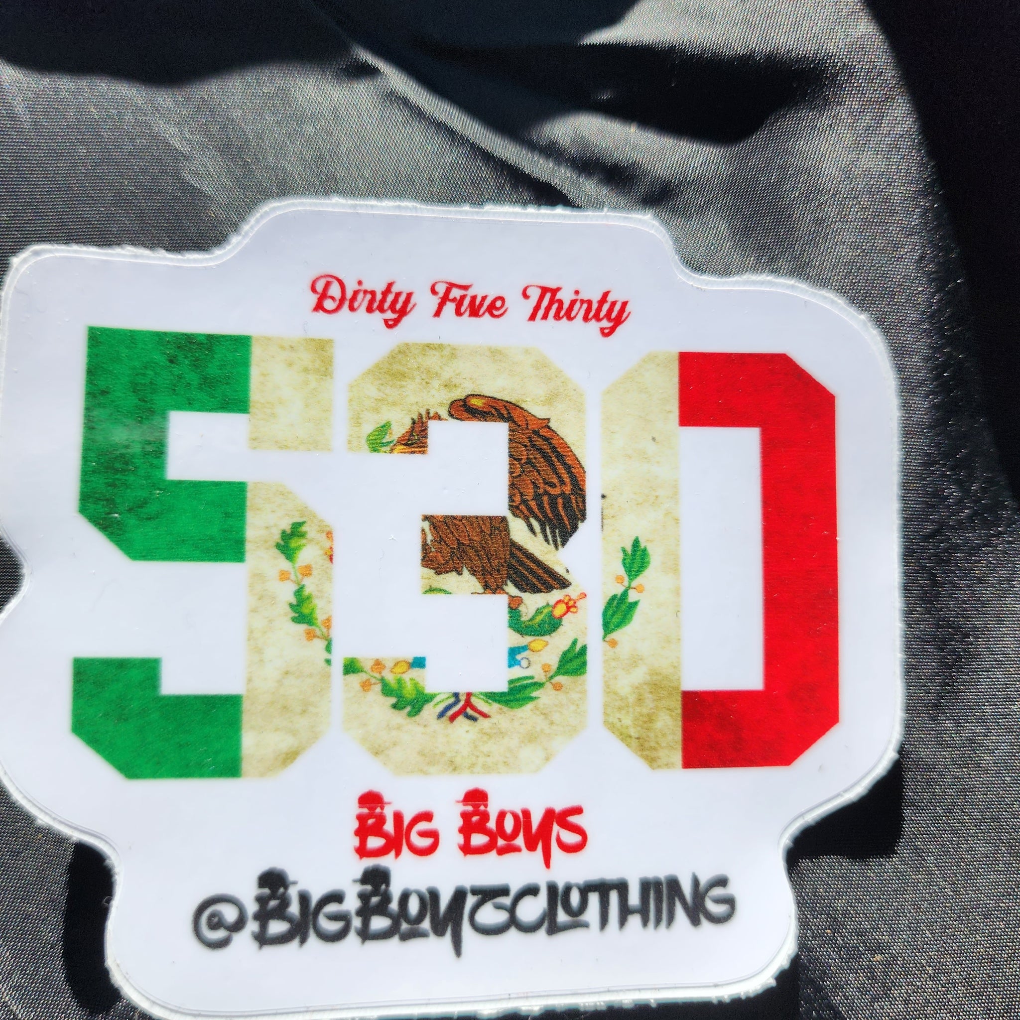 Mexico 530 flag sticker
