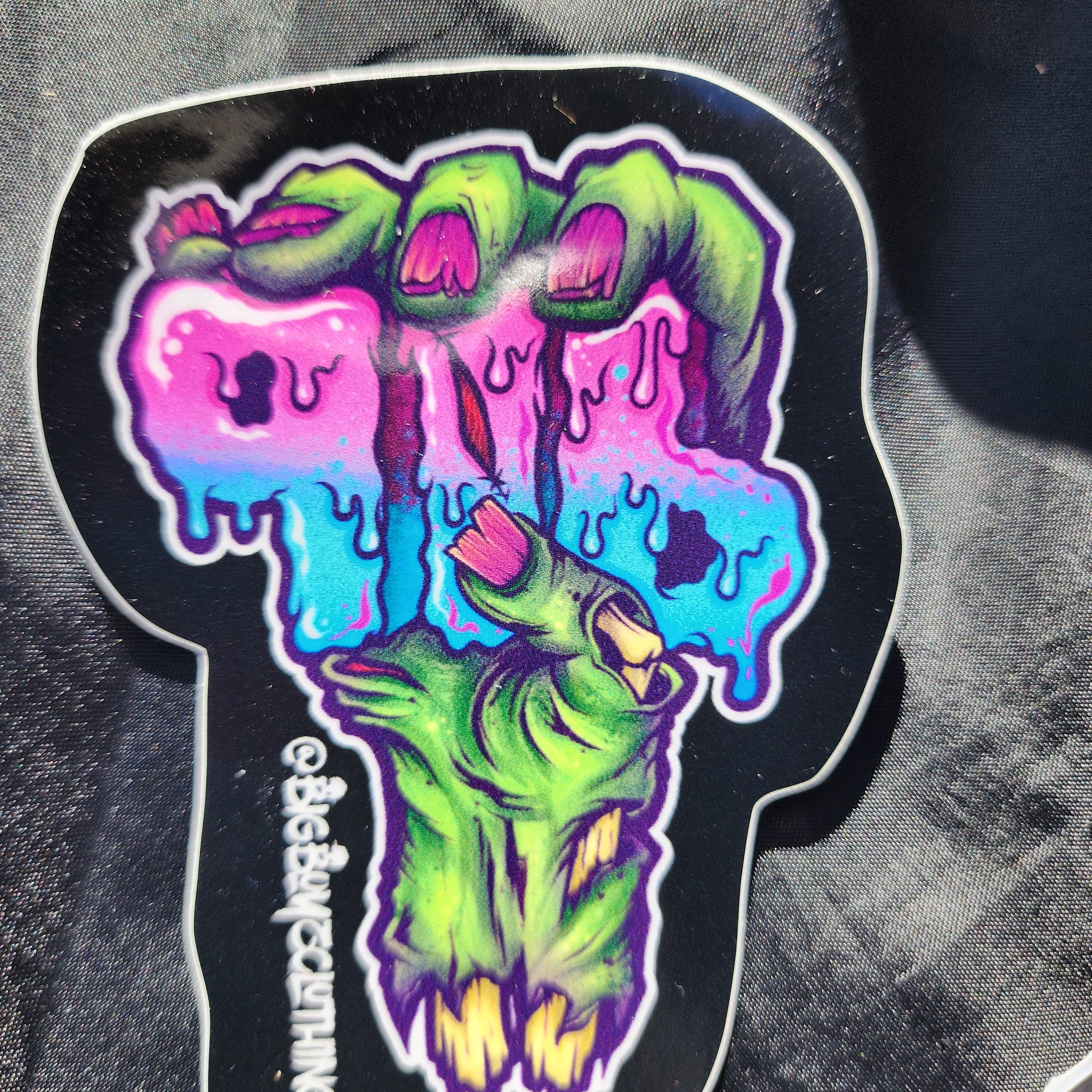 916 Zombie sticker