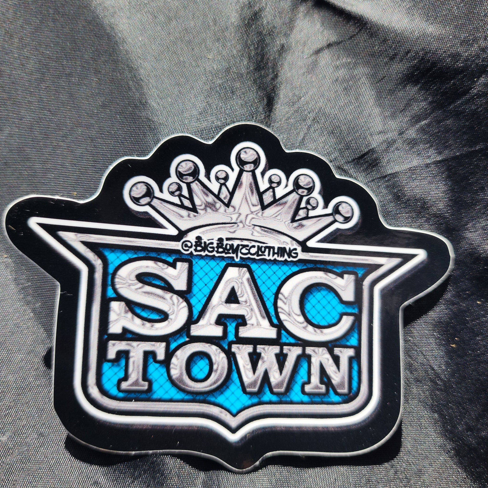 Sactown Outkast blue sticker