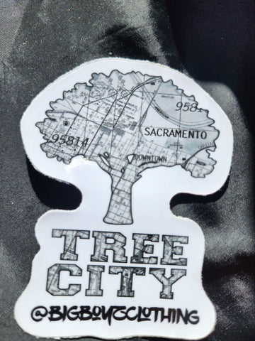 Tree City Map white