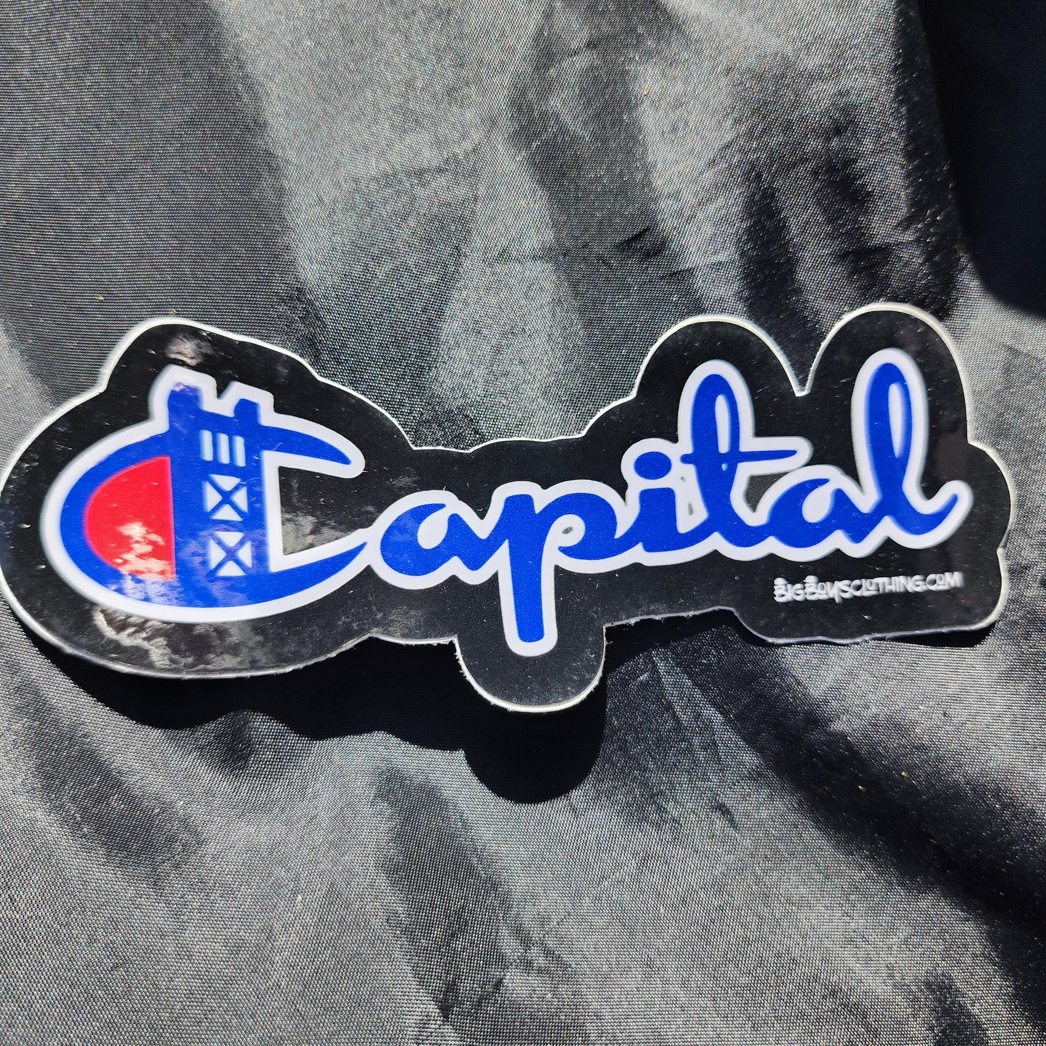 Capital sticker