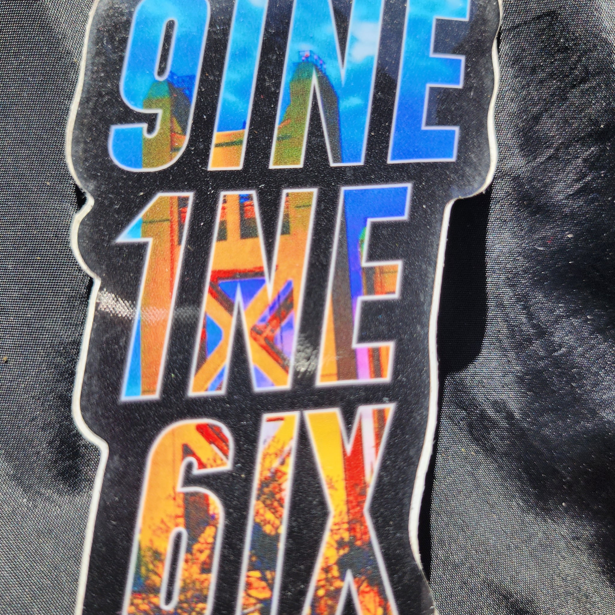 9INE 1ne 6ix bridge sticker