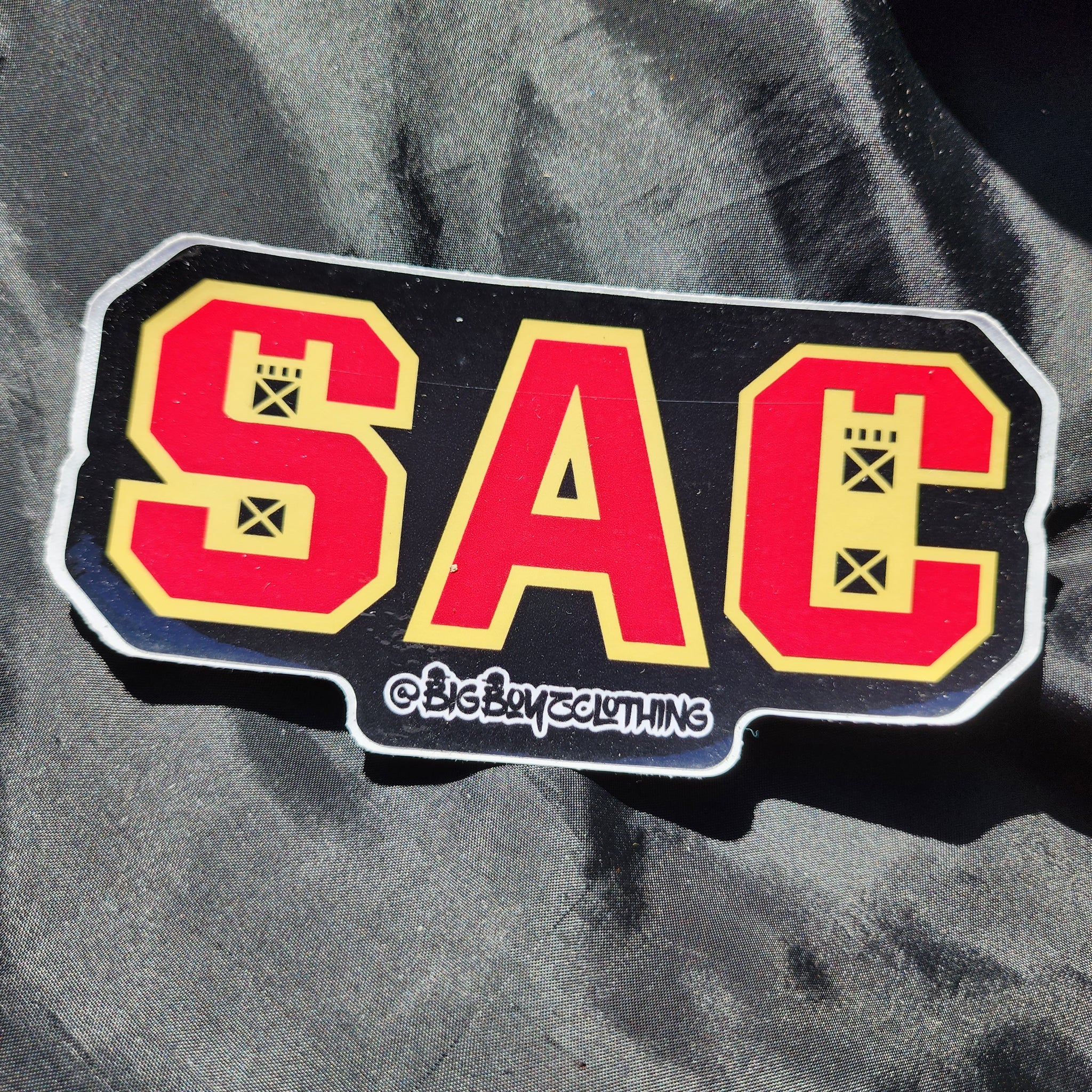 Sacramento Brand sticker