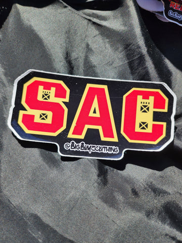 Sacramento Brand sticker